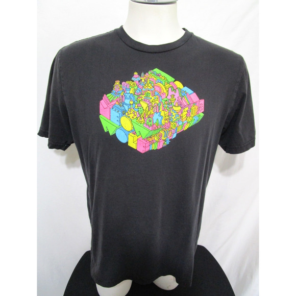 Meow Wolf Black T Shirt Adult Sz L - Picture 2 of 7